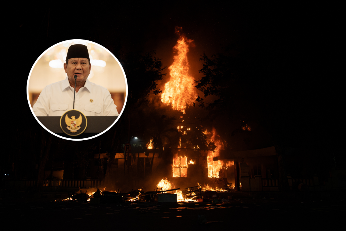 Indonesia nationwide anti oligarchy protests