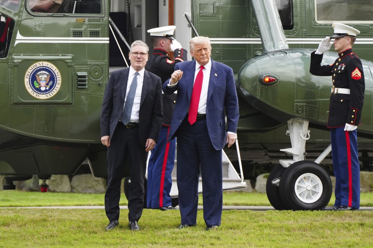 Starmar e Trump