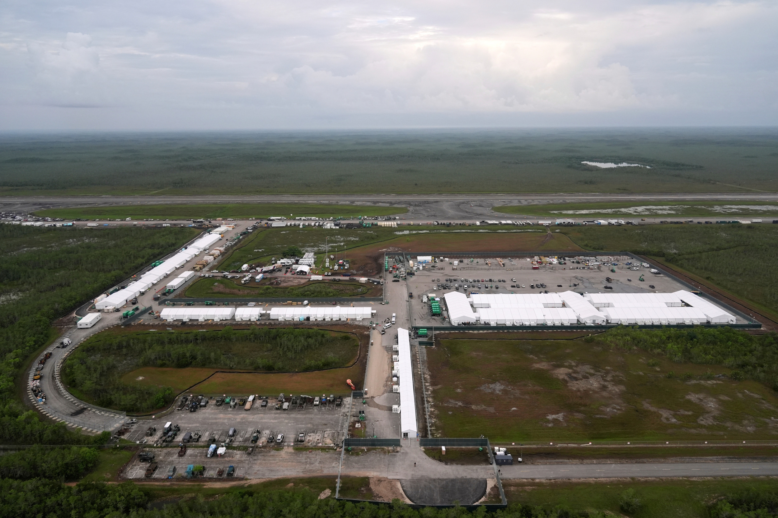 Florida Denies Uprising at ‘Alligator Alcatraz’