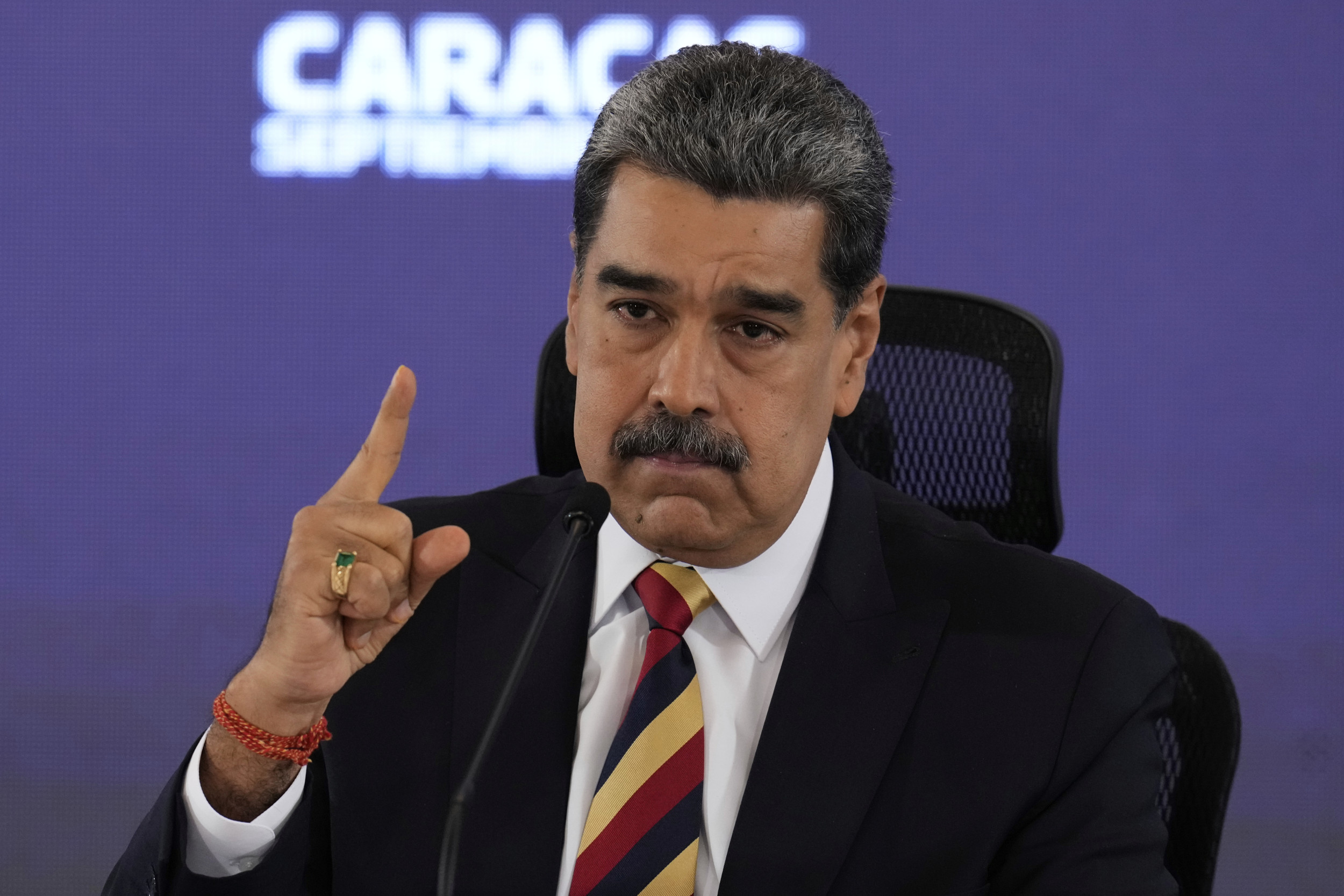 Maduro warns of "bloody threat" as Trump deploys warships near Venezuela