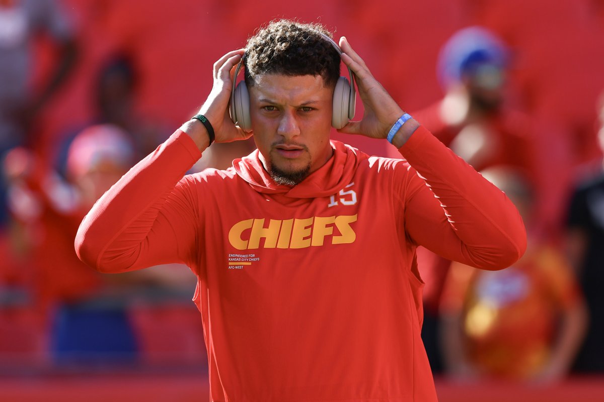 Kansas City Chiefs quarterback Patrick Mahomes