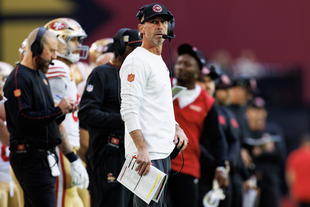 San Francisco 49ers coach Kyle Shanahan