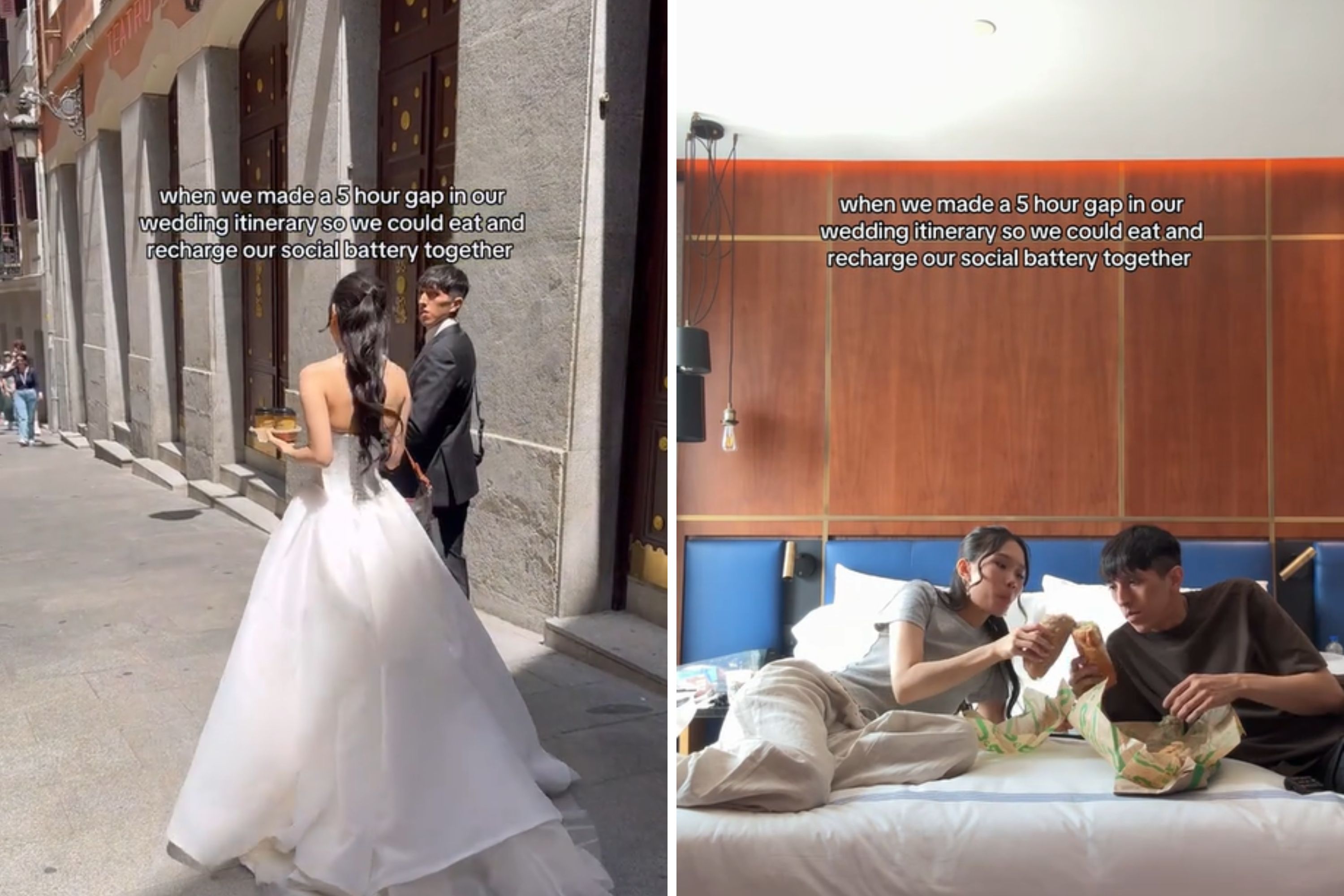 Couple Reveal Unconventional 5-Hour Plan for Wedding Day&mdash;Divide Opinion