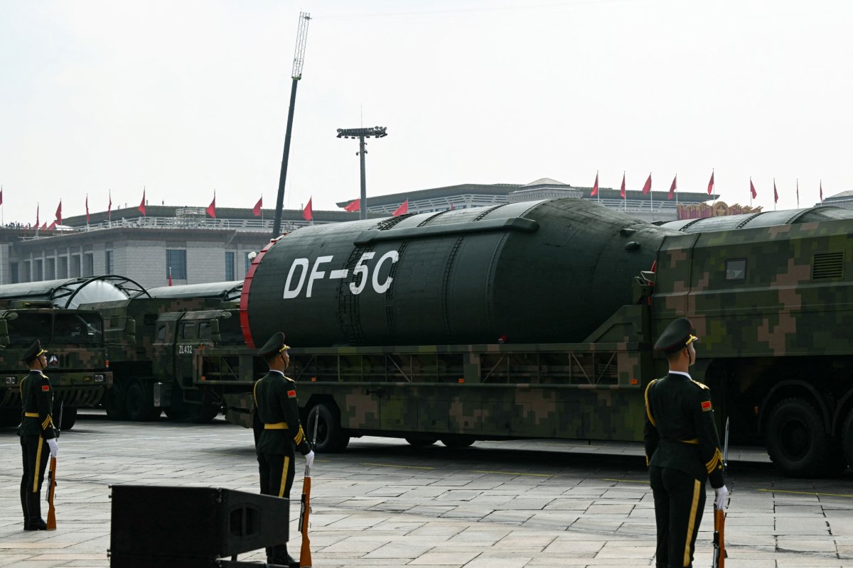 中国DF -5 C洲际弹道导弹