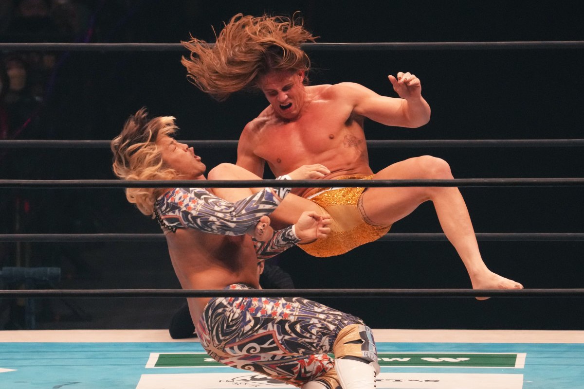 NJPW Matt Riddle Hiroshi Tanahashi