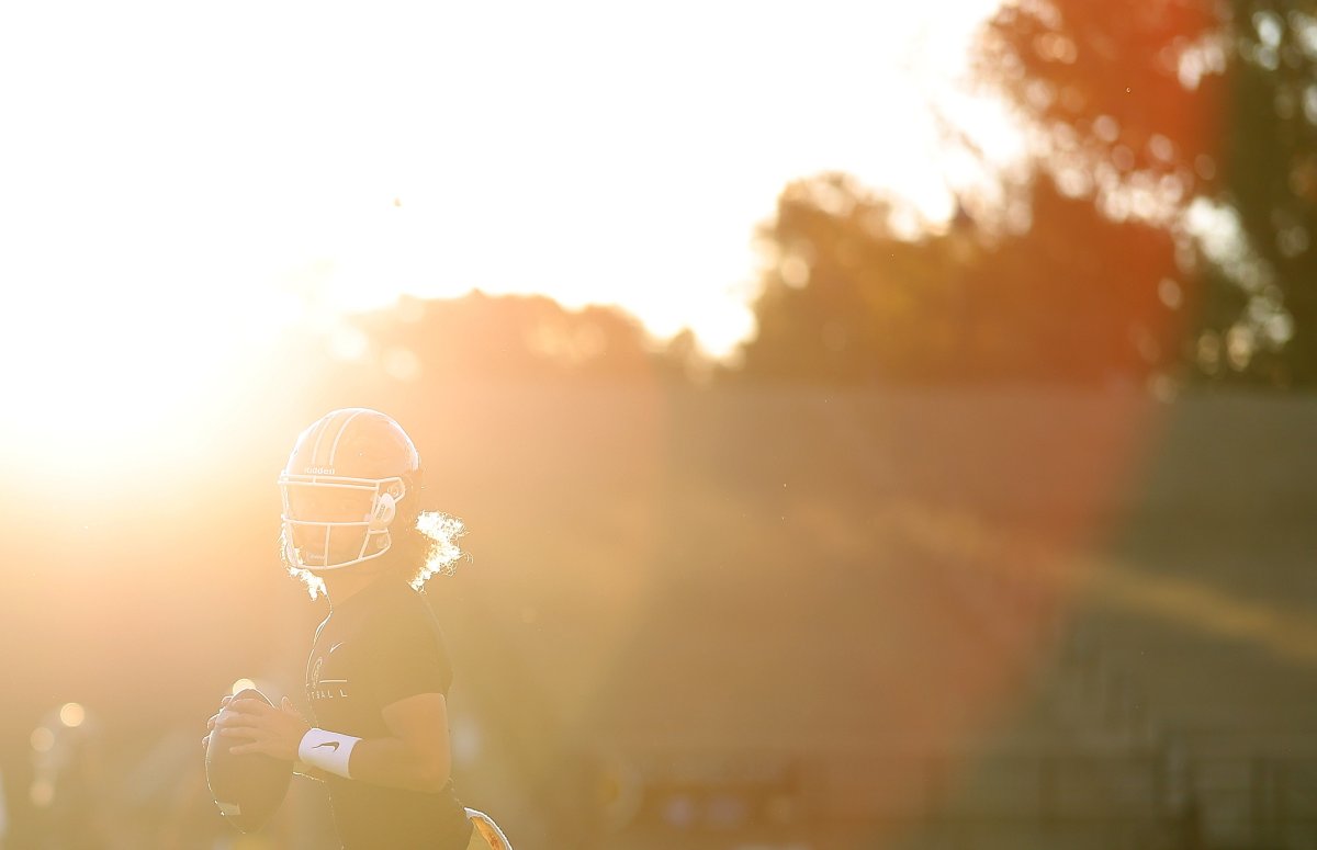 High School Football Player