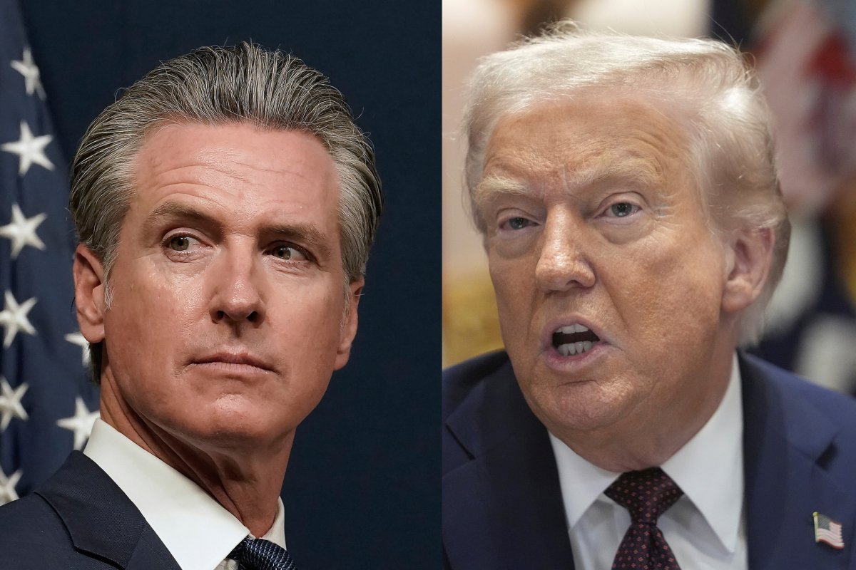 Newsom and Trump
