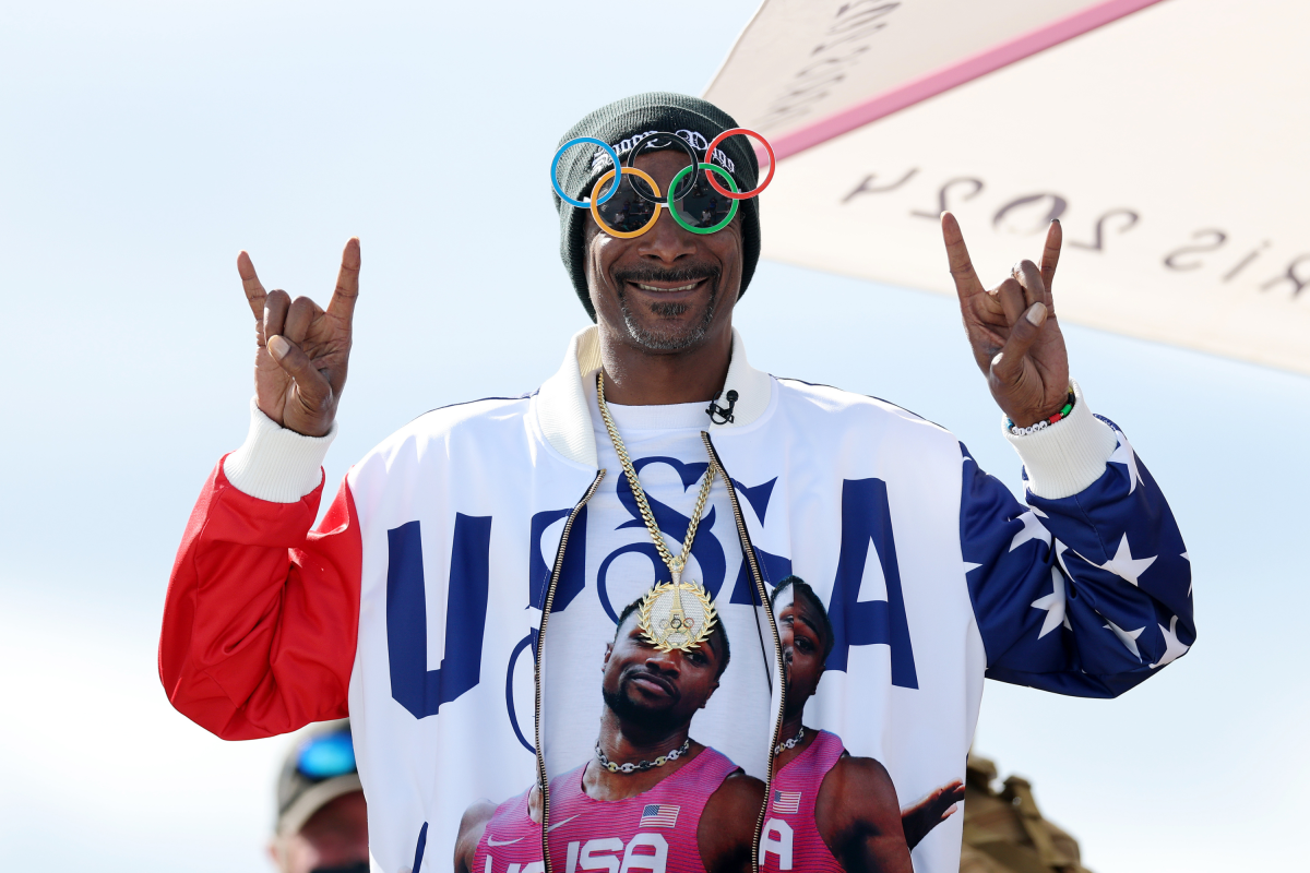 Snop Doug Olympic Ring Gixses Paris Games