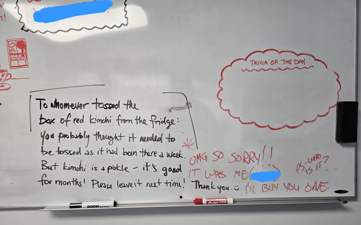 Office Worker Discovers Someone Threw Lunch in Trash, Has Best Response Office Worker Discovers Someone Threw Lunch in Trash, Has Best Response