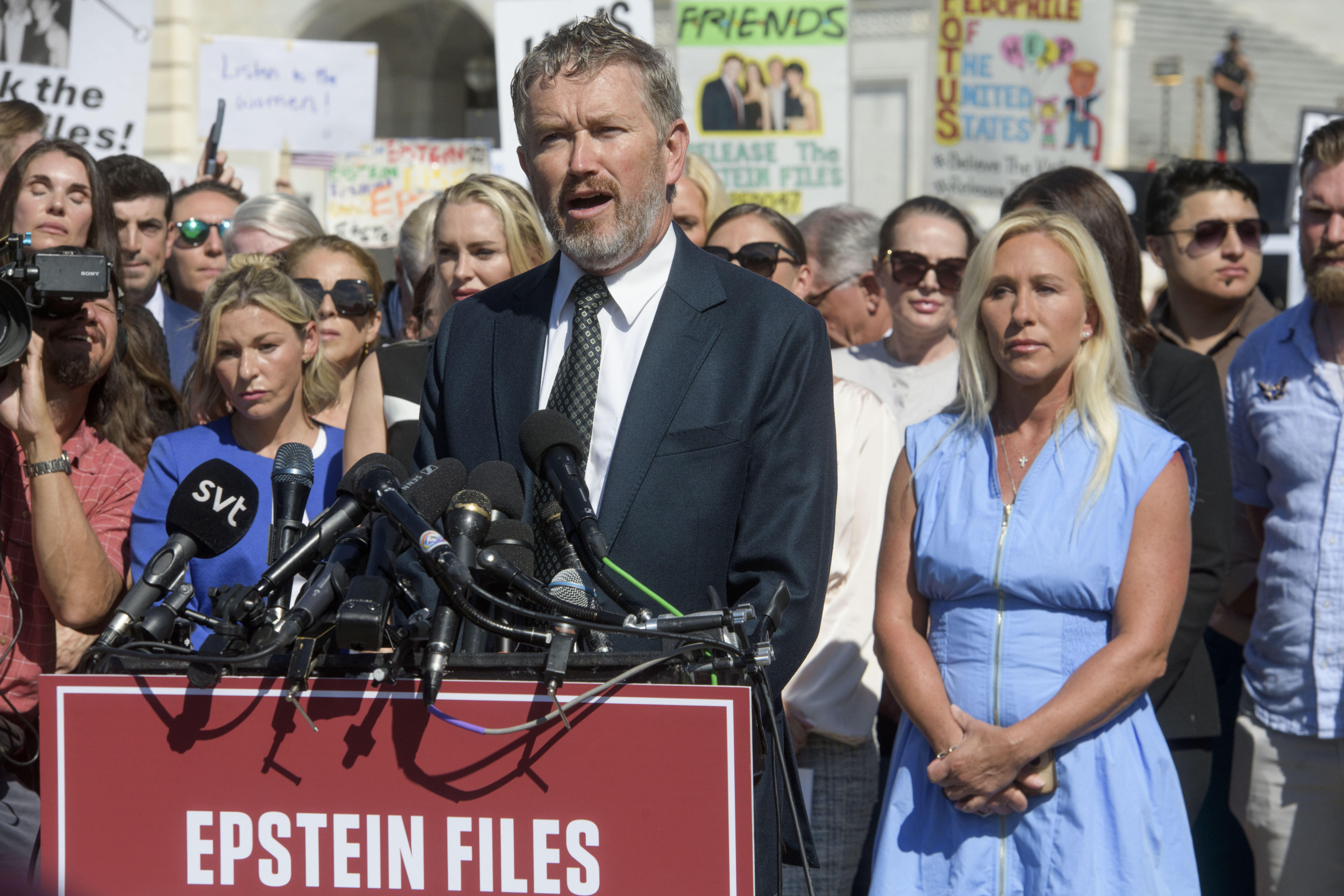 Major Trump donor found in Epstein's "black book"—Thomas Massie