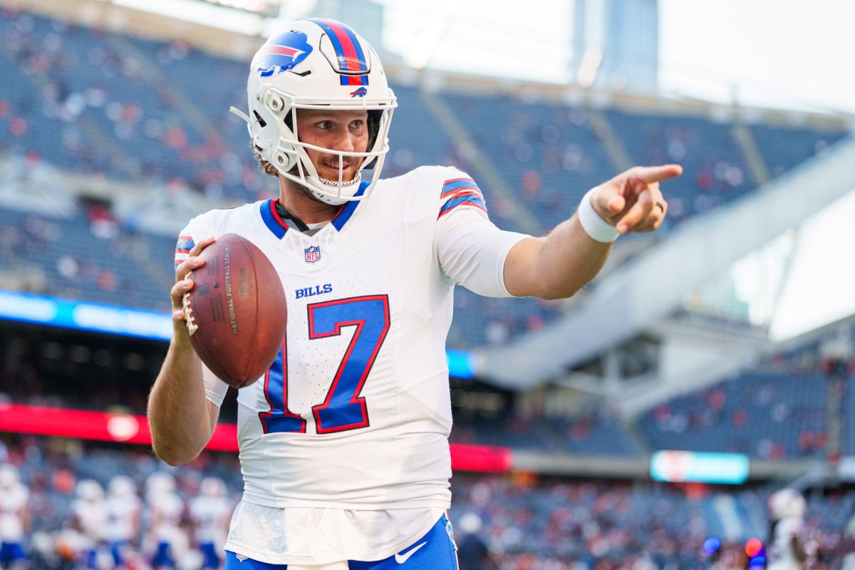 Buffalo Bills quarterback Josh Allen