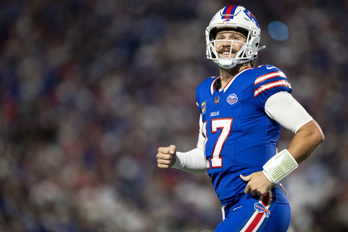 Buffalo Bills quarterback Josh Allen
