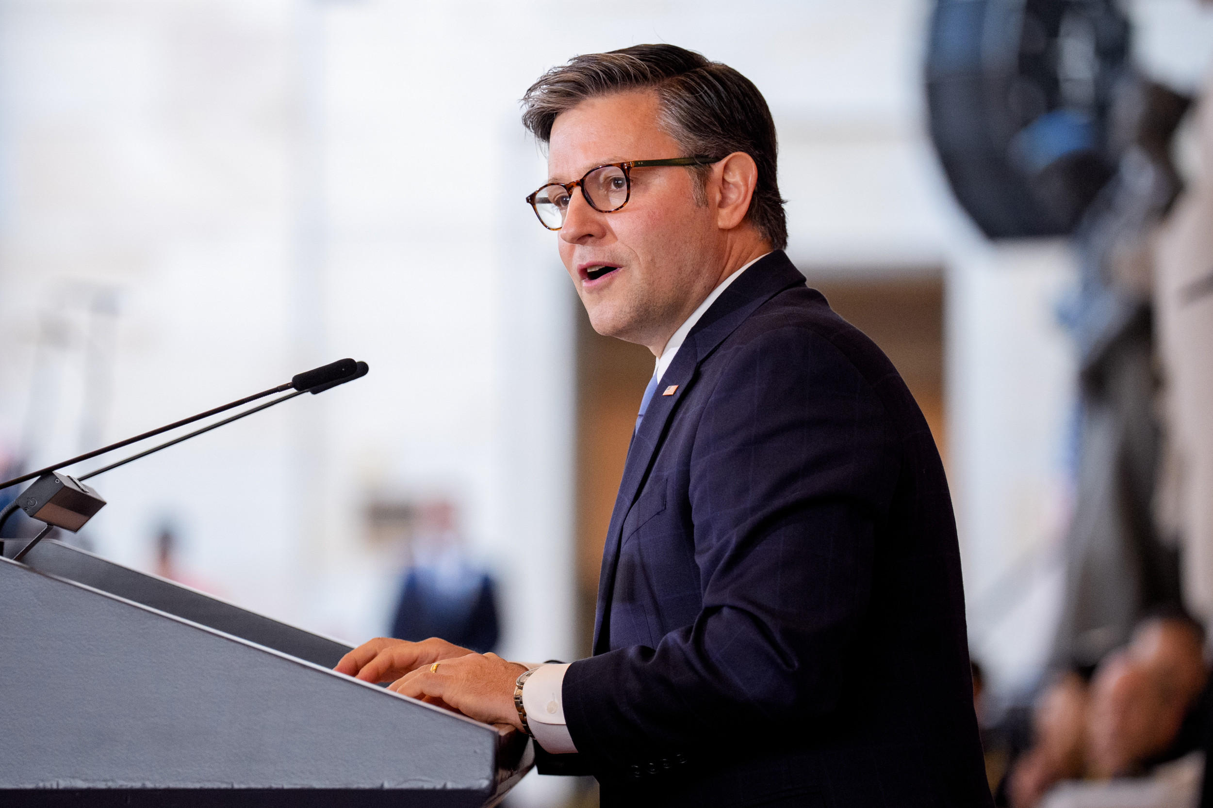 Mike Johnsons Slim House GOP Majority Expected to Shrink This Week