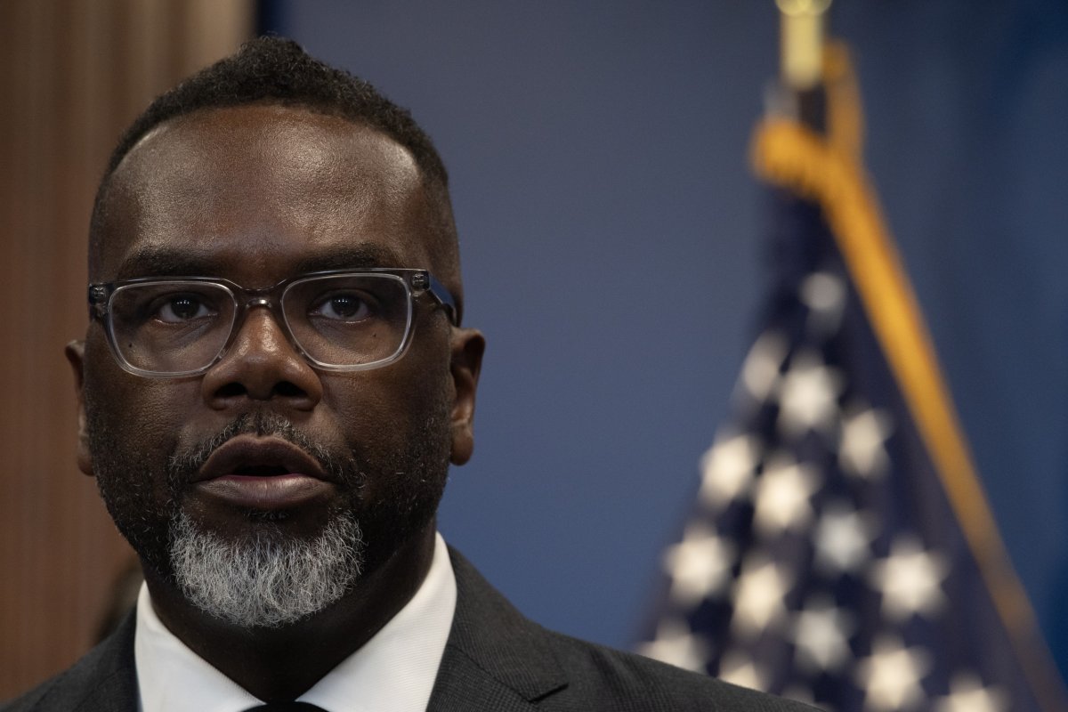 Chicago Mayor Brandon Johnson