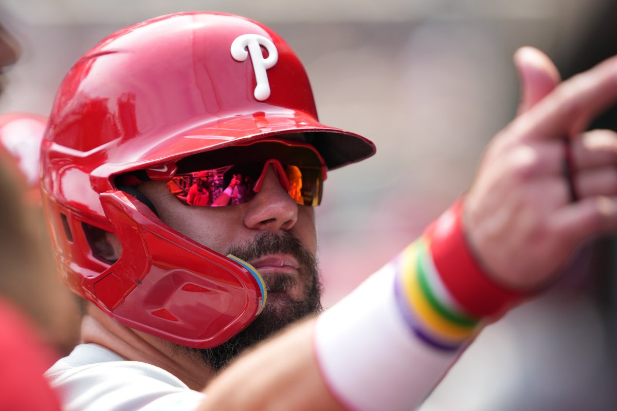 Philadelphia Phillies designated hitter Kyle Schwarber