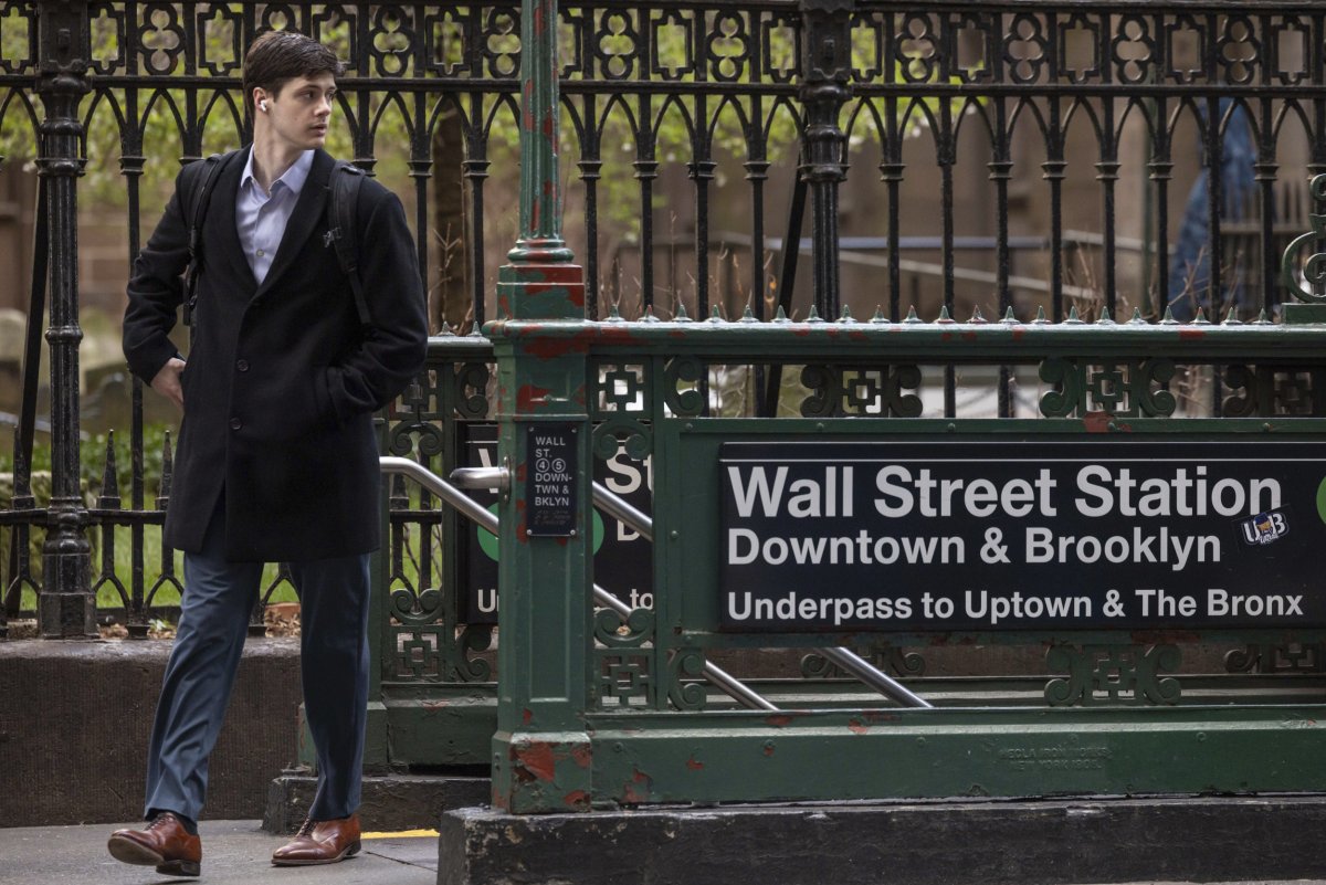Wall street worker