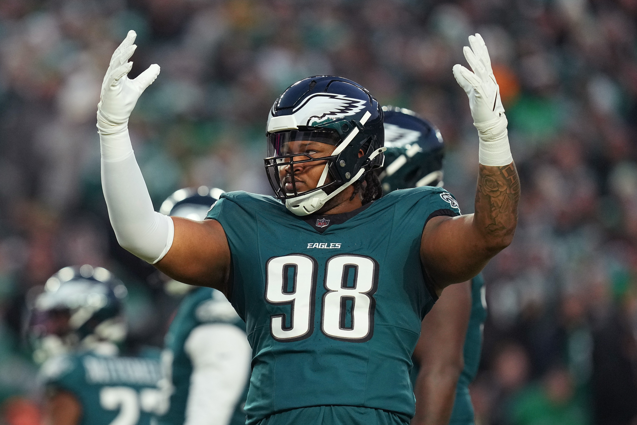 NFL fines Eagles Jalen Carter $57,222, counts ejection as one-game suspension