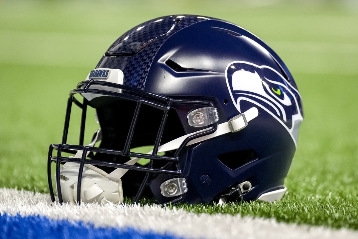 Seattle Seahawks helmet