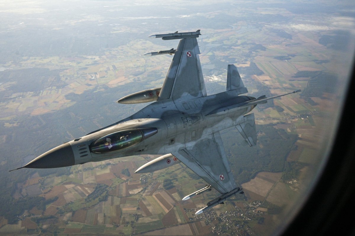 Polish F-16 NATO ally