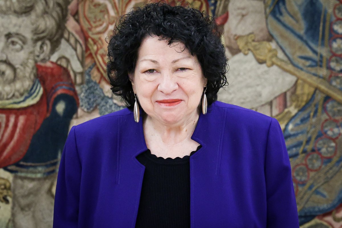 Sonia Sotomayor remarks on Trump third term