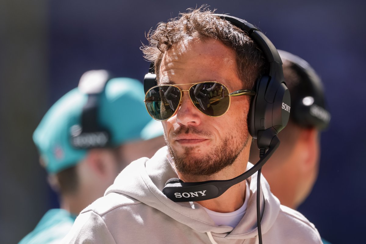 Miami Dolphins, o treinador principal, Mike McDaniel