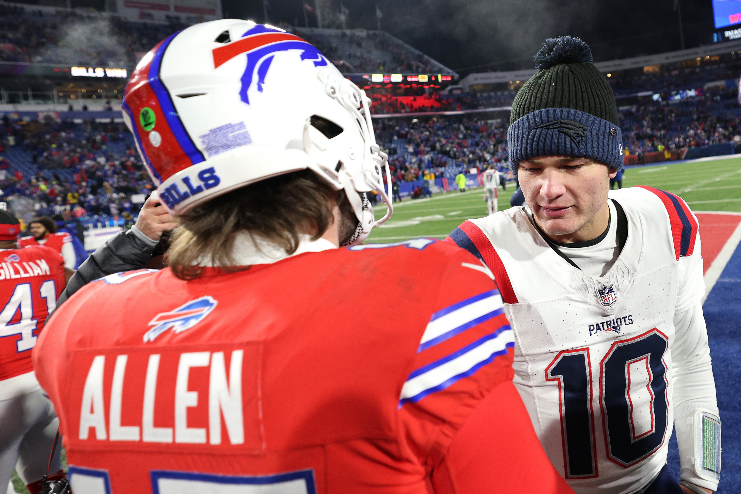 Bills' Josh Allen Uncovers Connection With Patriots' Drake Maye