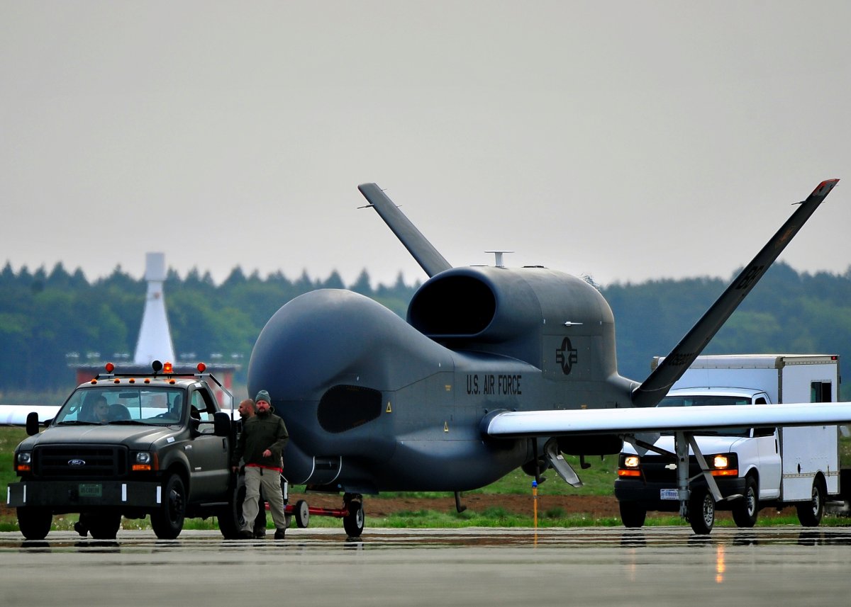 US RQ -4B Global Hawk Drone no Japão