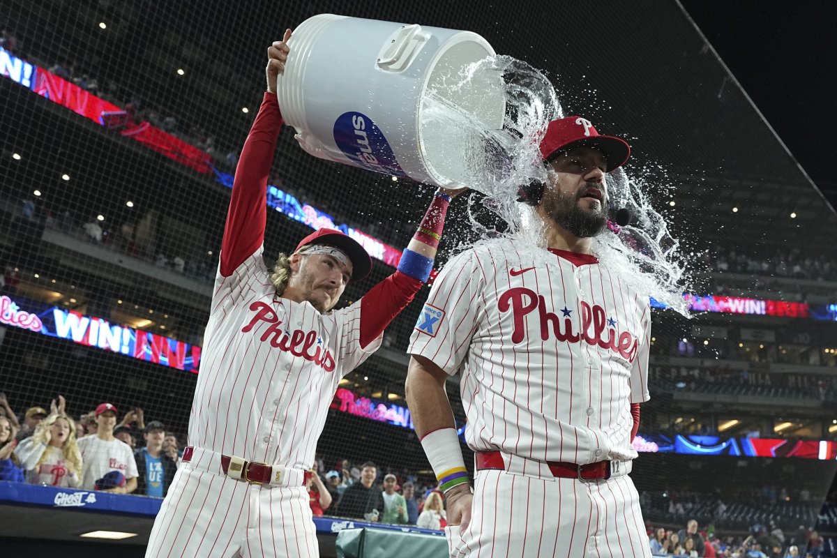 Philadelphia Phillies designated hitter Kyle Schwarber