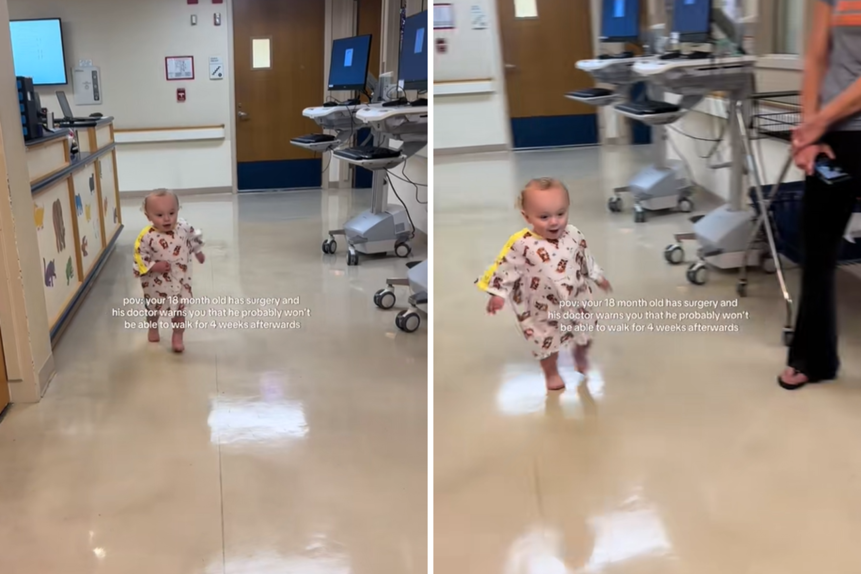 Doctors Said Baby Wouldnt Walk for Weeks After Surgery&mdash;Then Came Next Day