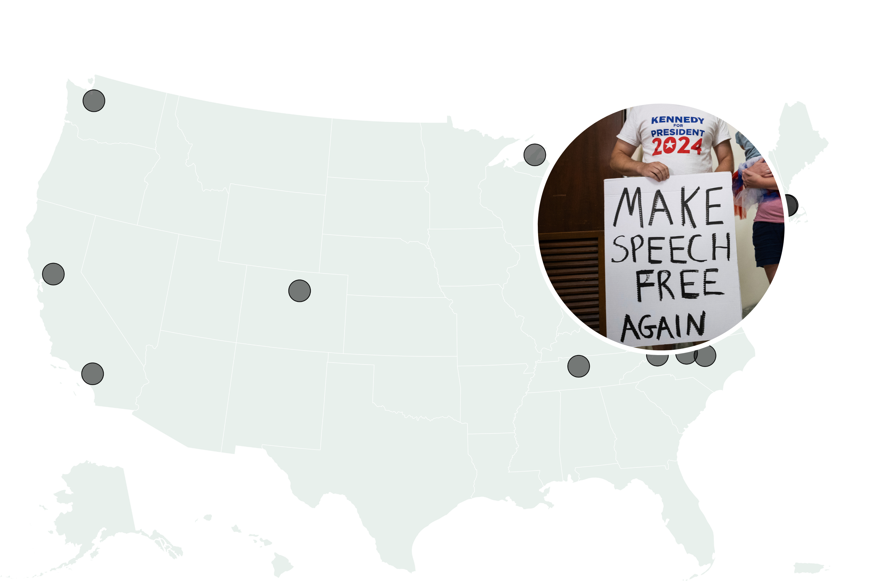 Map Shows Colleges Ranked Best&mdash;and Worst&mdash;for Free Speech