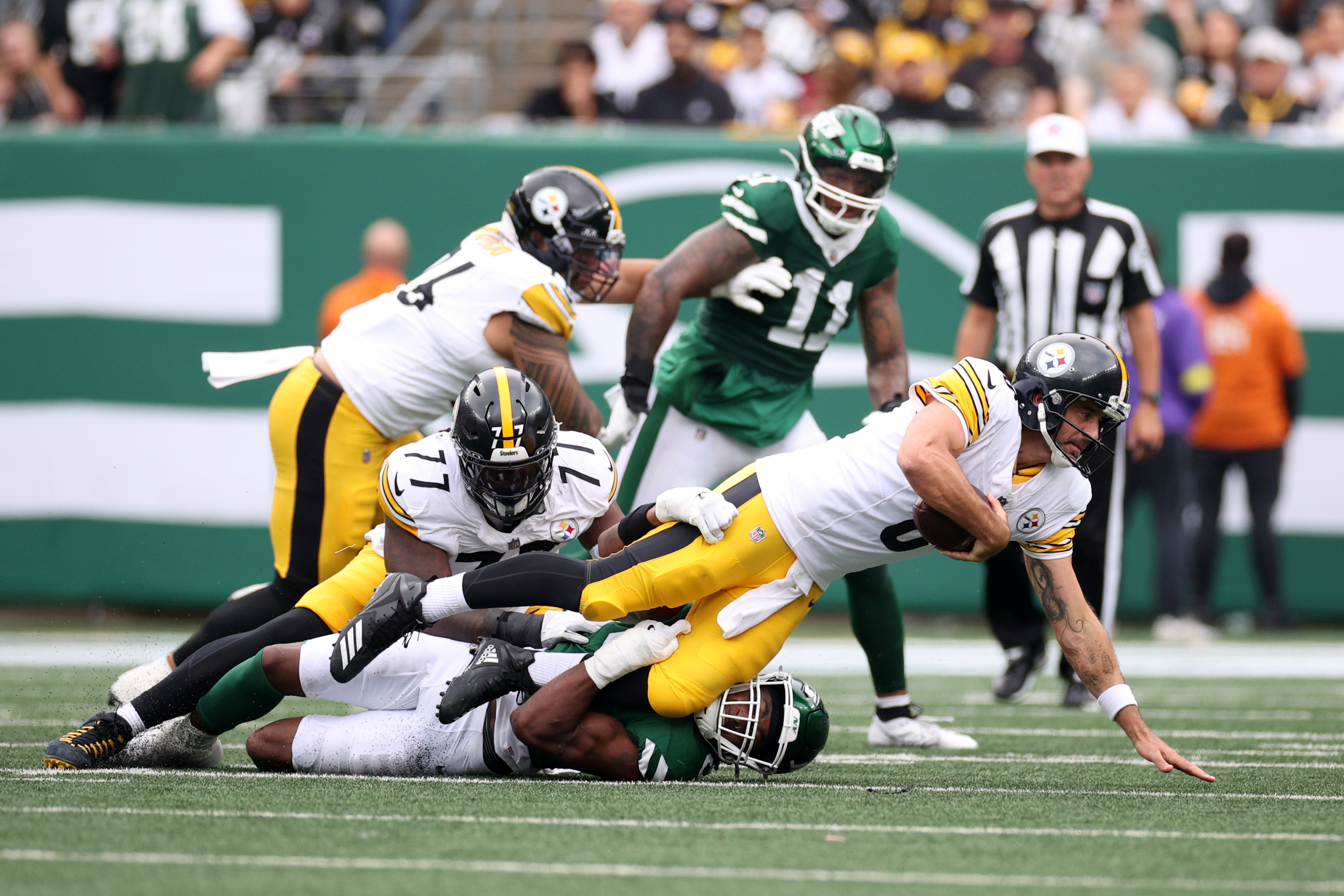 NFL Fines Jets Will McDonald $14,491 for Violent Gesture Against Rodgers
