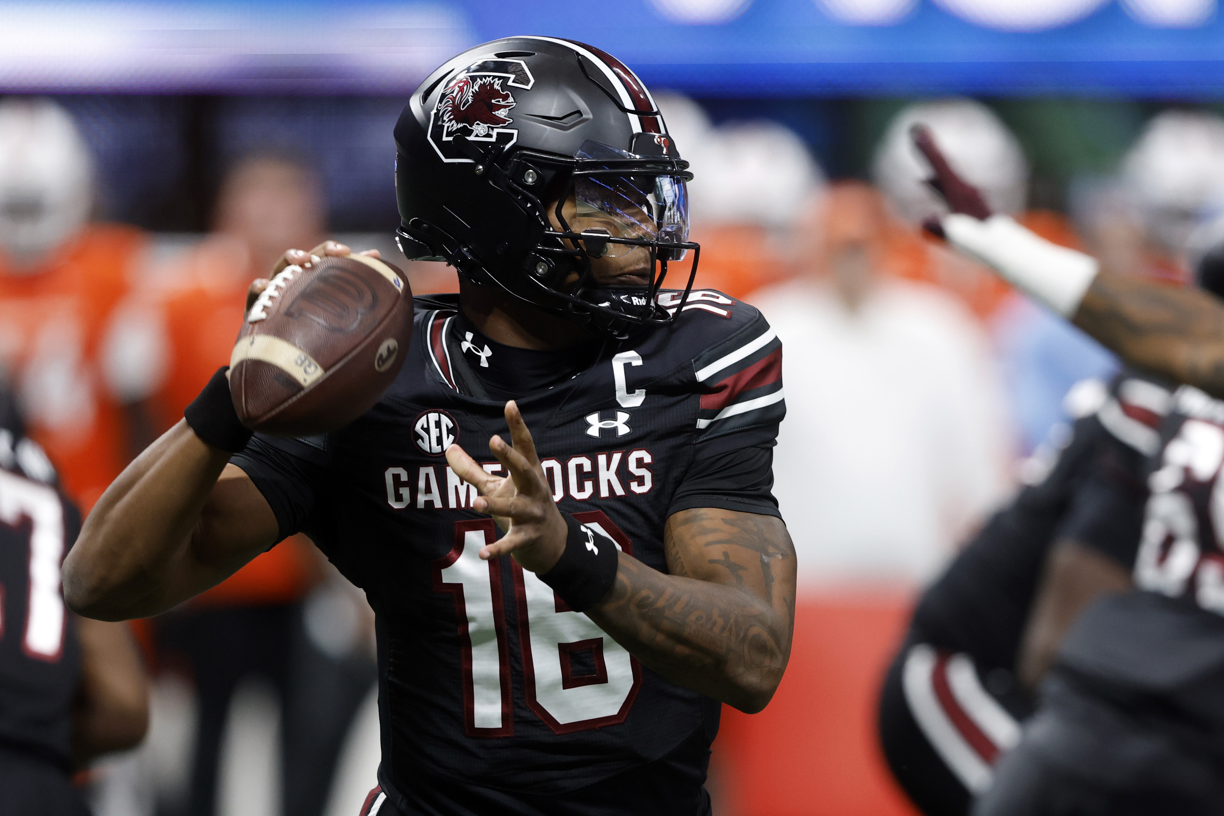 South Carolina QB LaNorris Sellers Exits Game With Concerning Injury