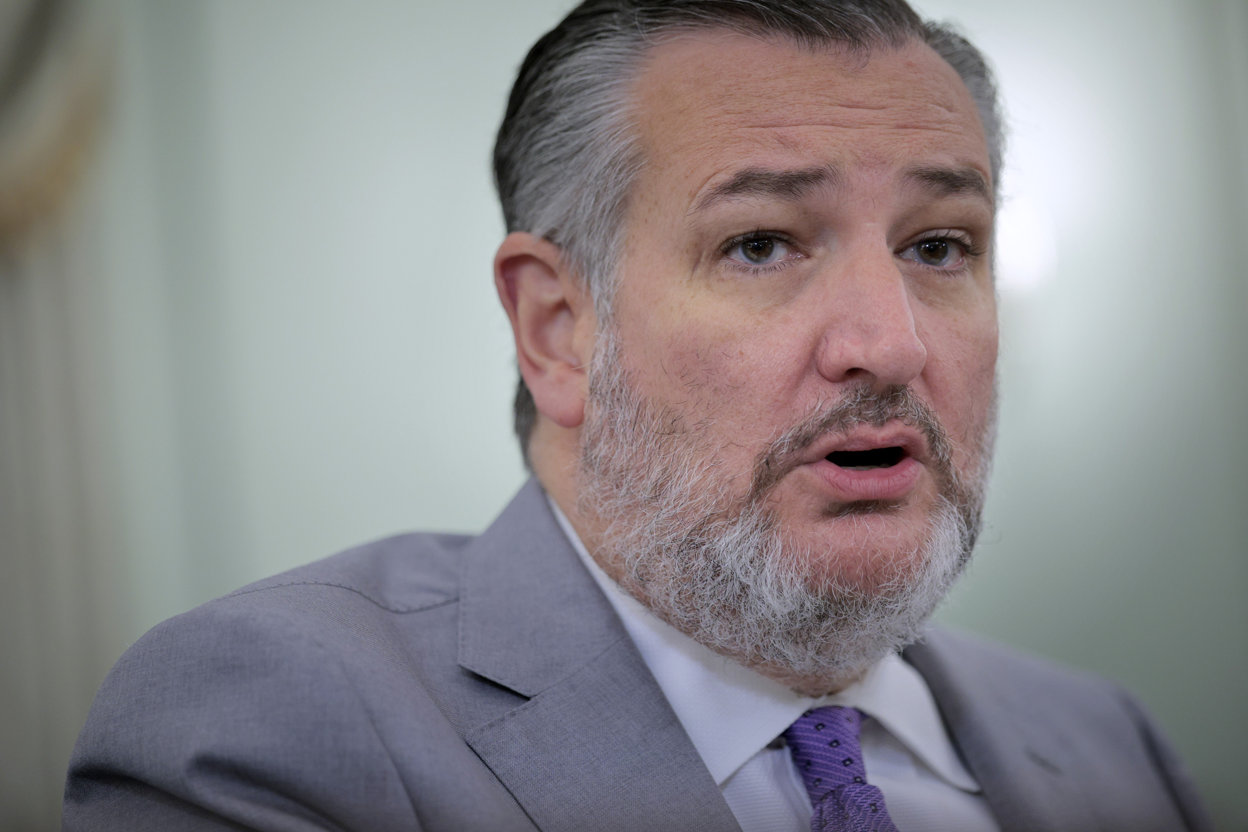 Ted Cruz Filmed Cleaning Charlie Kirk Graffiti: 'Erasing Evil'