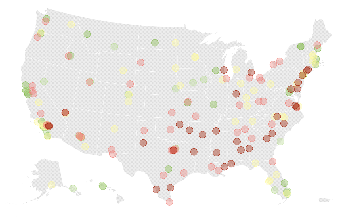 Map Shows Cities With Highest&mdash;and Lowest&mdash;Credit Scores
