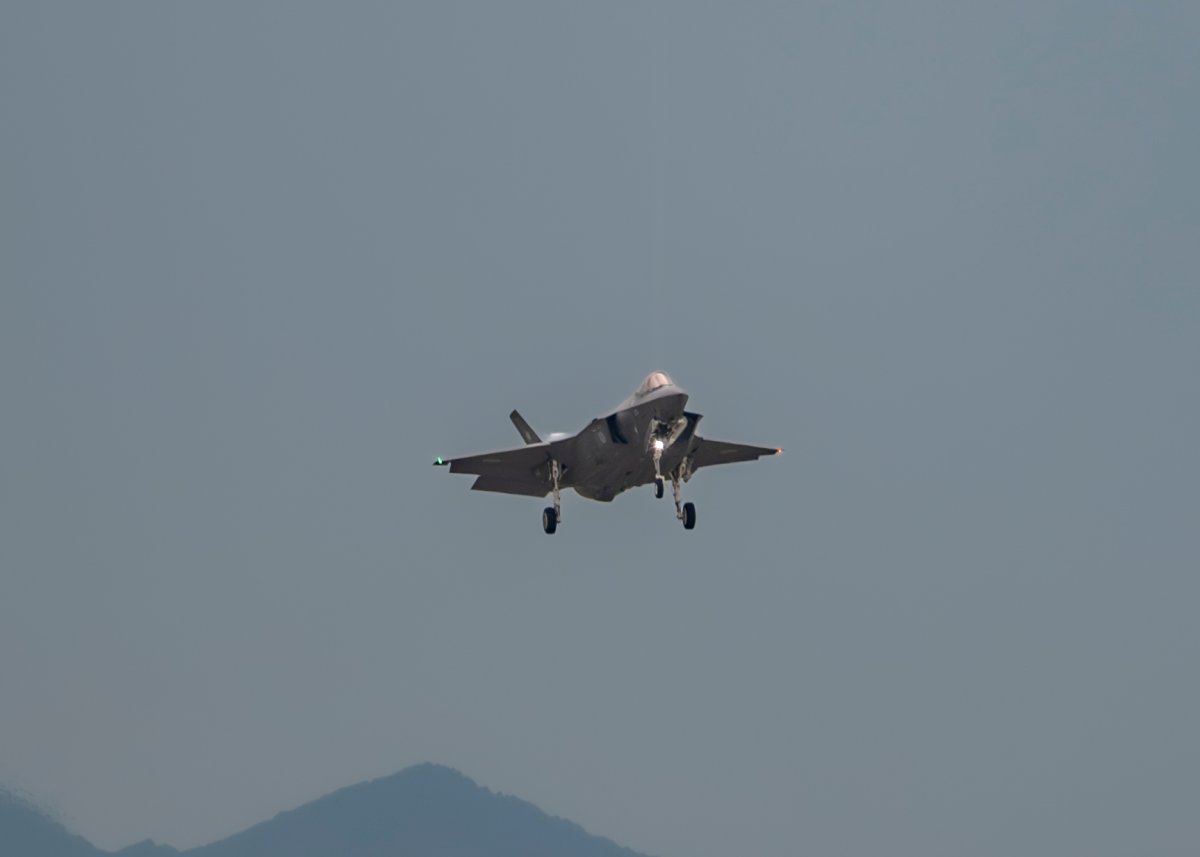 日本的美國F-35A戰鬥機陸地飛機