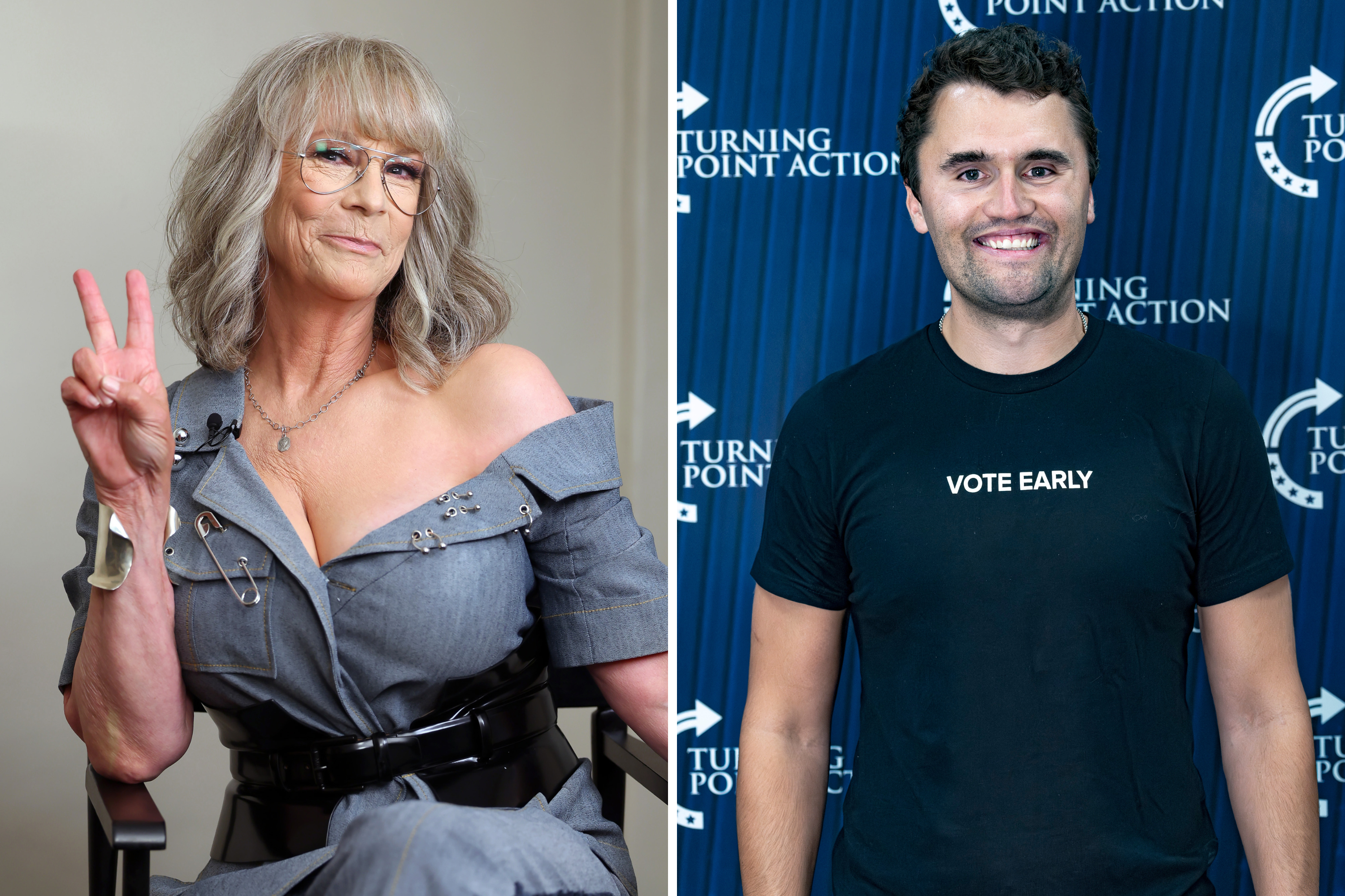 Jamie Lee Curtis Breaks Down Over Charlie Kirk