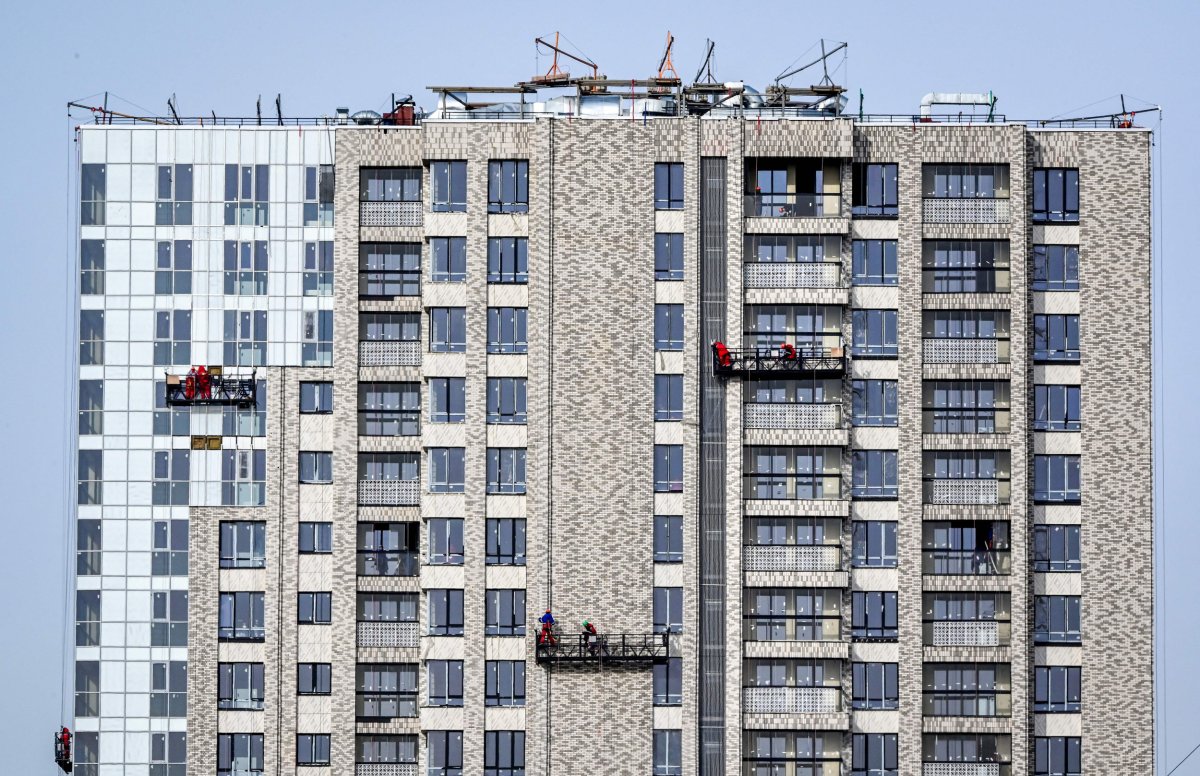 Moscow apartment block