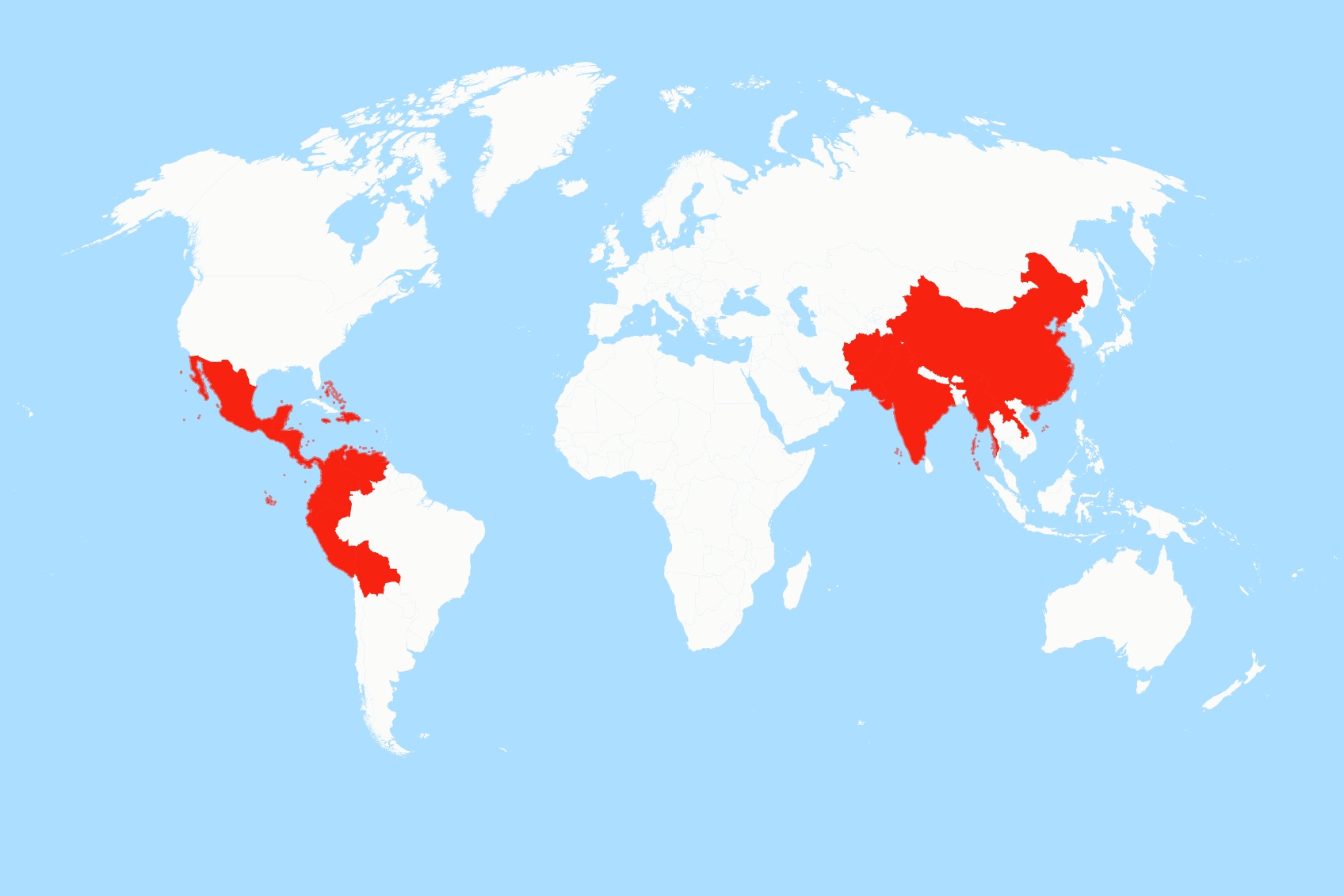 Map Shows Countries US Says Are Failing To Fight Drug Trafficking