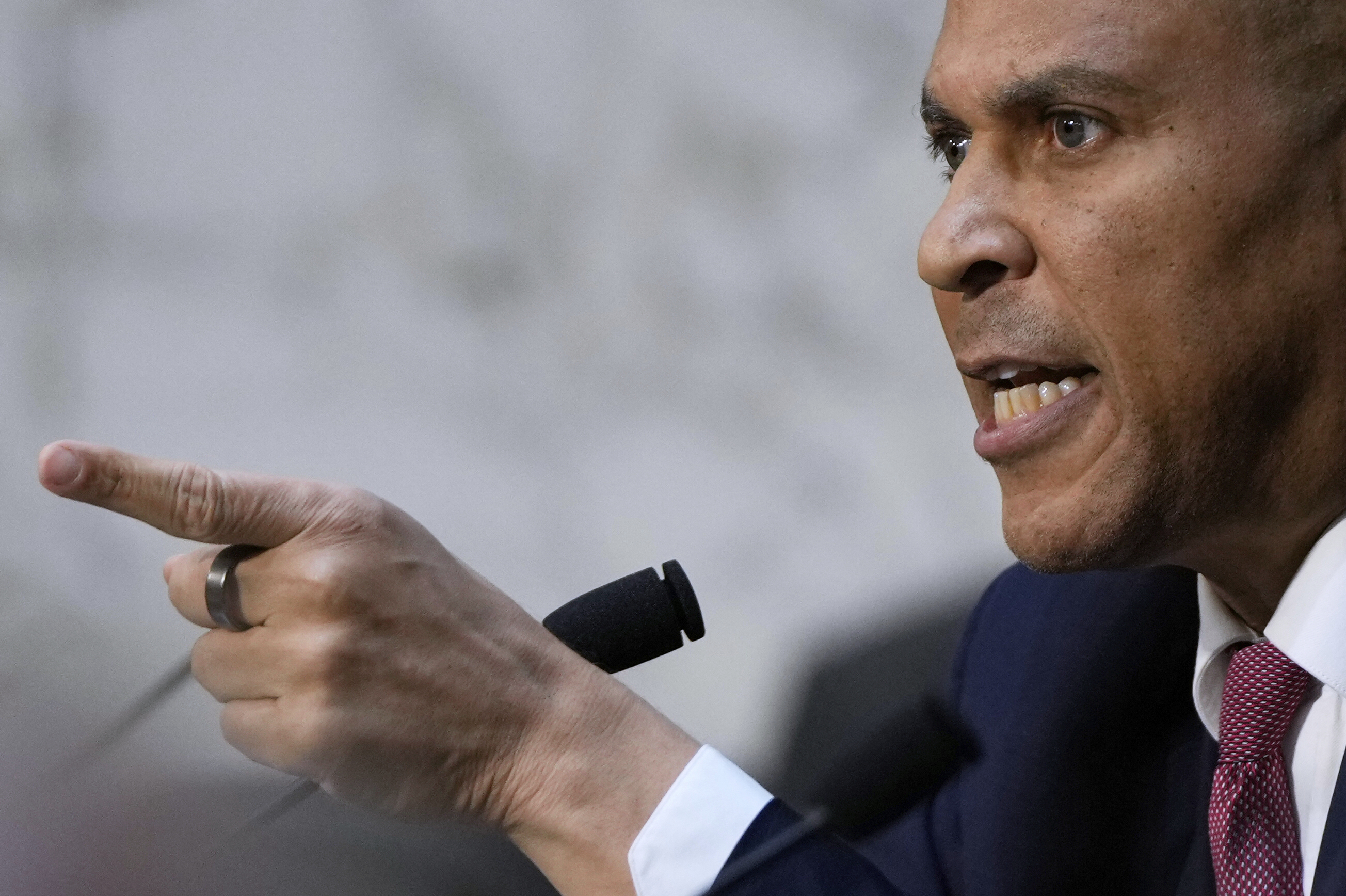 Kash Patel Calls Cory Booker an 'Embarrassment' in Senate Shouting Match