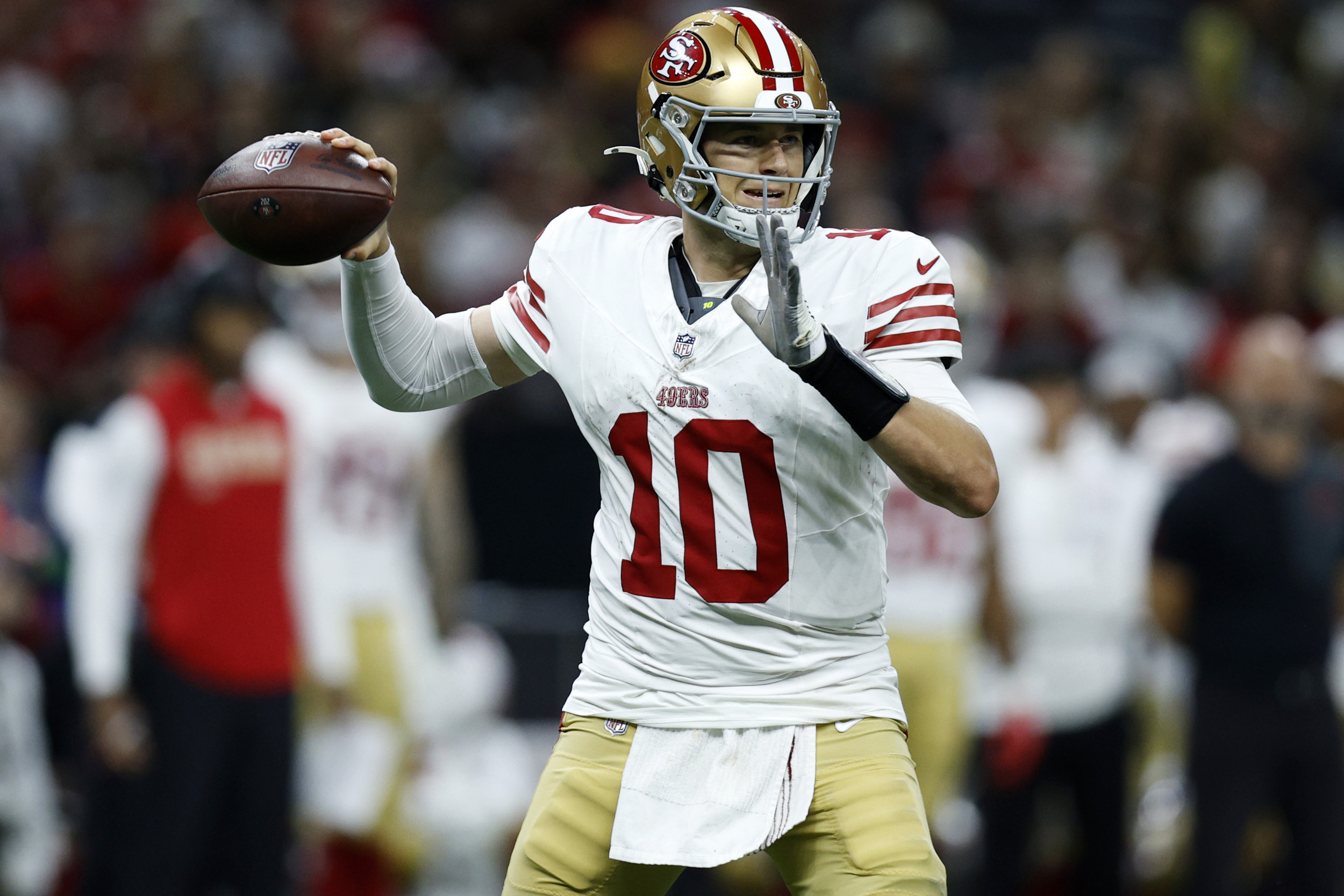Colin Cowherd Makes Wild Claim About 49ers' Mac Jones