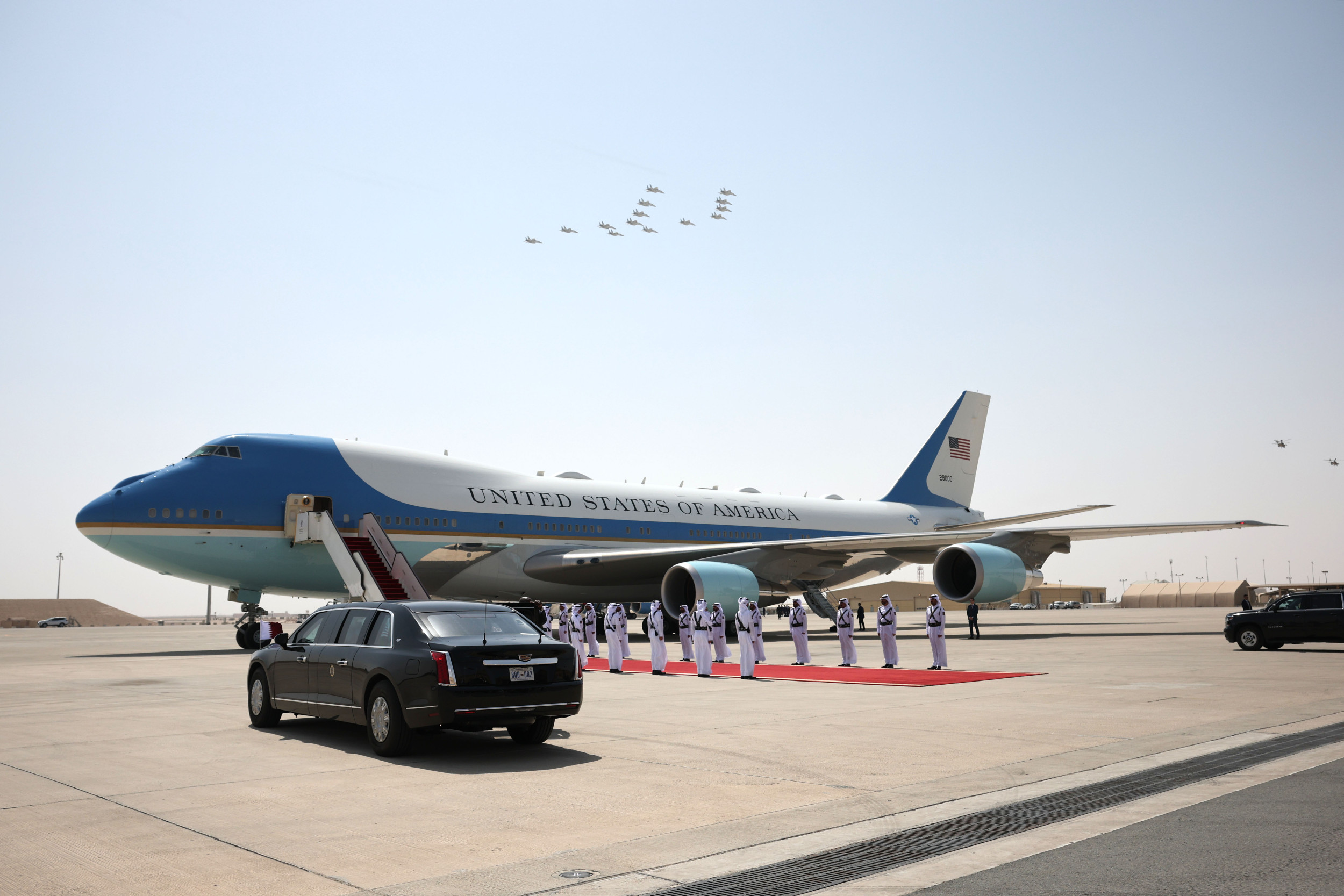 US Issues Update on Trumps Air Force One Jet Gift