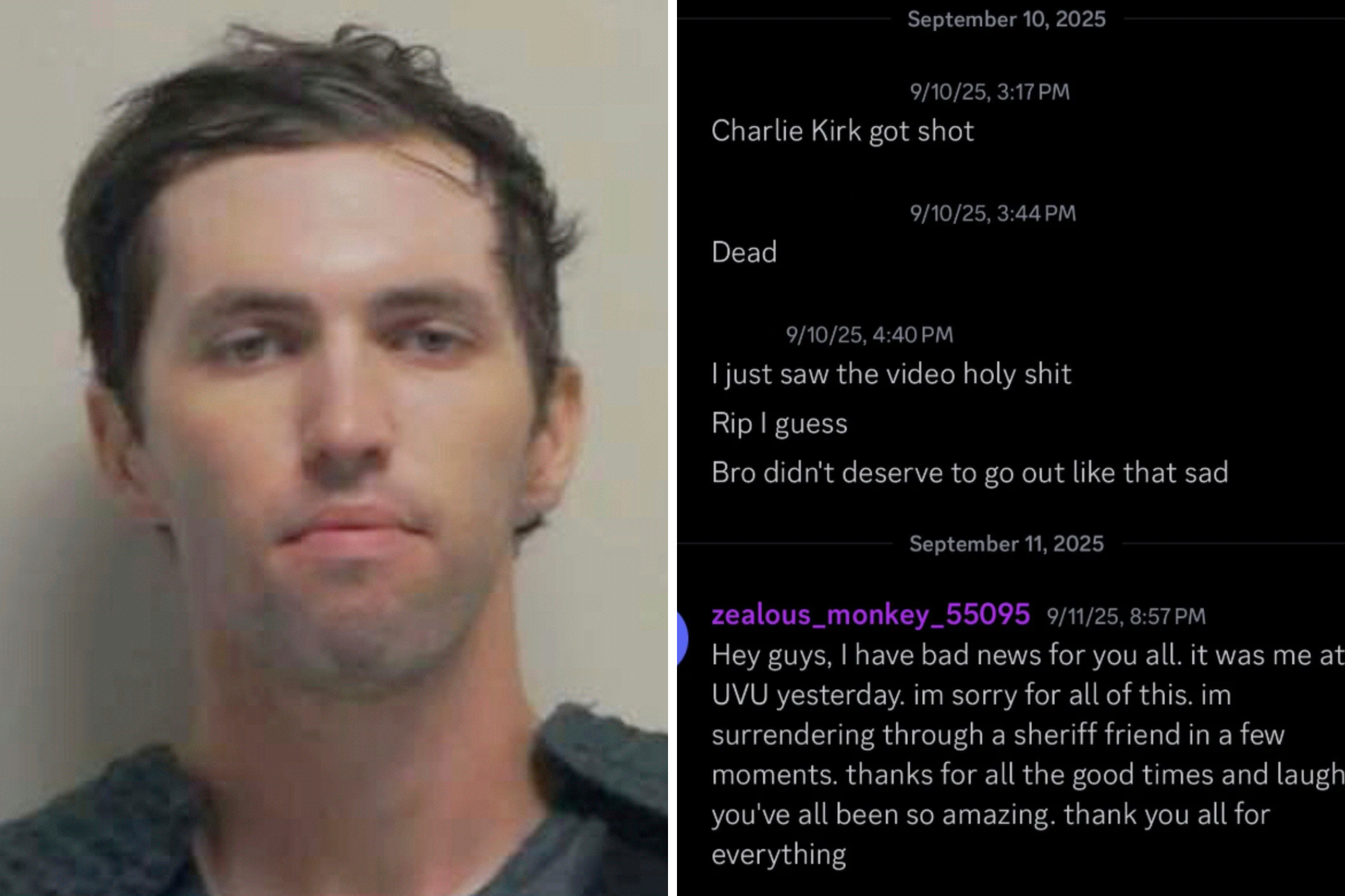 Tyler Robinson's Discord Messages Revealed