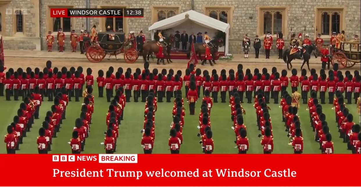 President Donald Trump Windsor