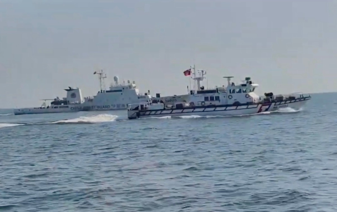 Chinese Coast Guard Fleet Intercepted in Restricted Waters