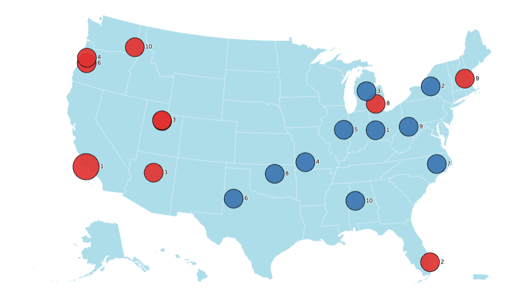 Map Shows College Towns With Most Expensive Houses