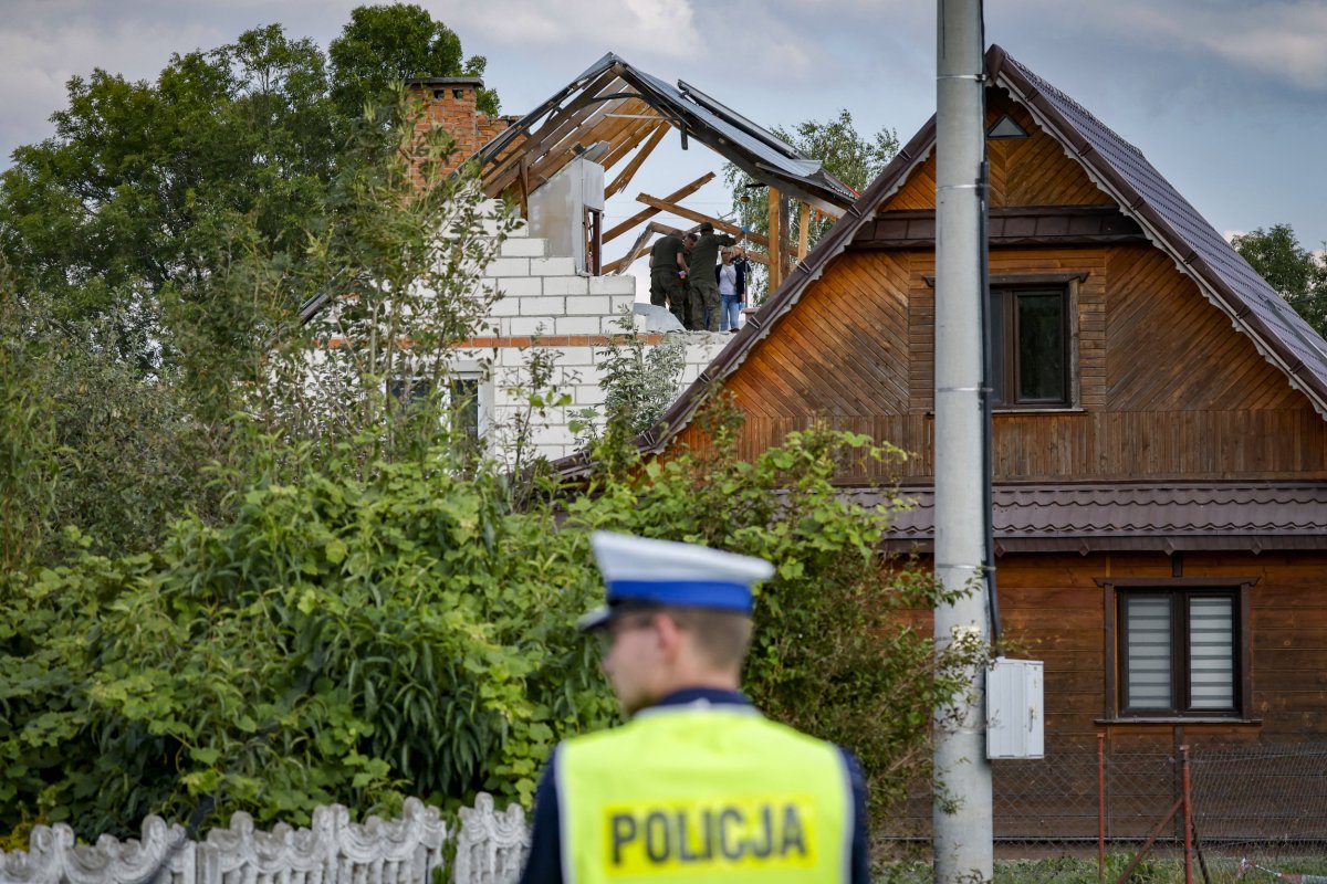 Russian drone in Poland
