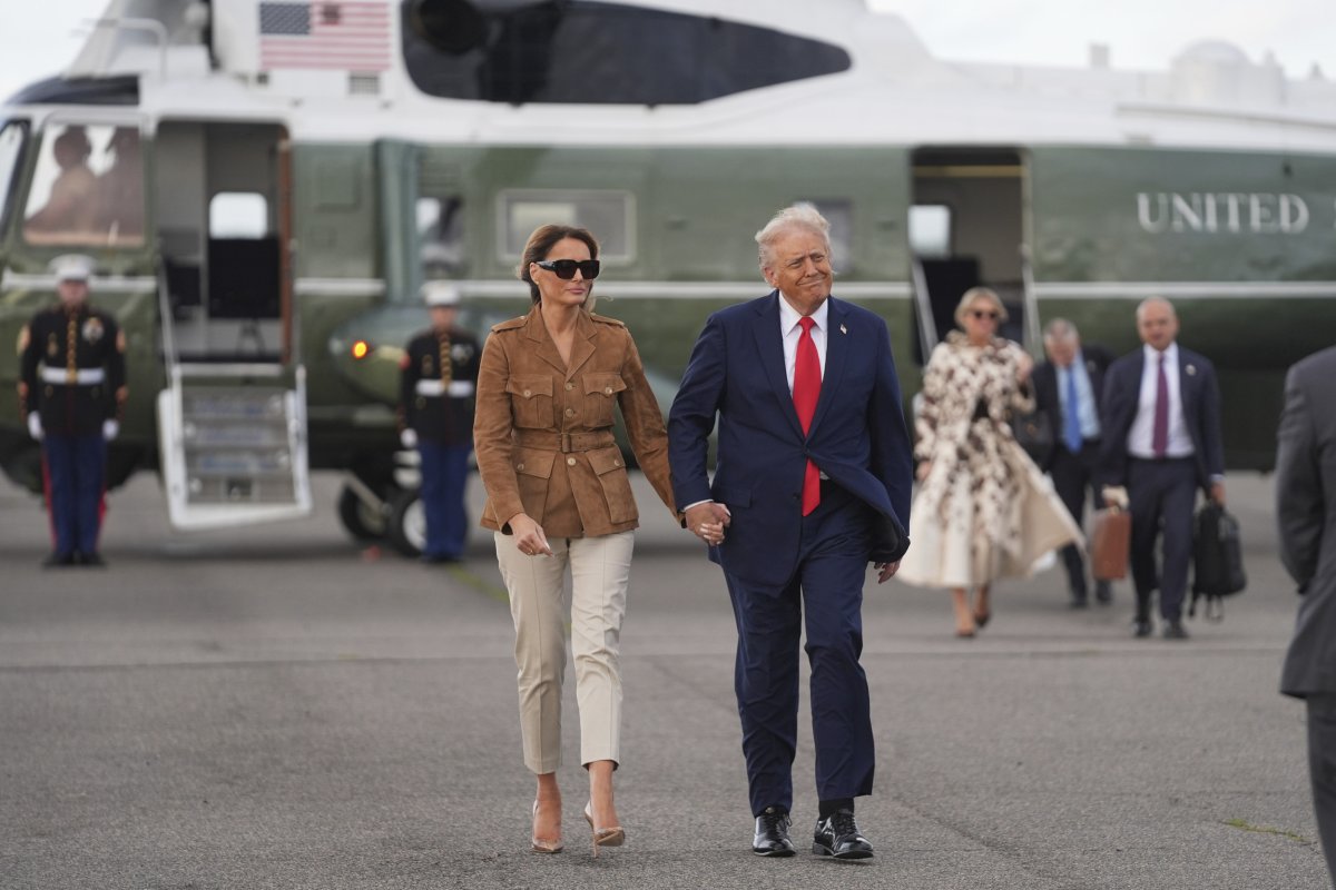 Trump and Melania