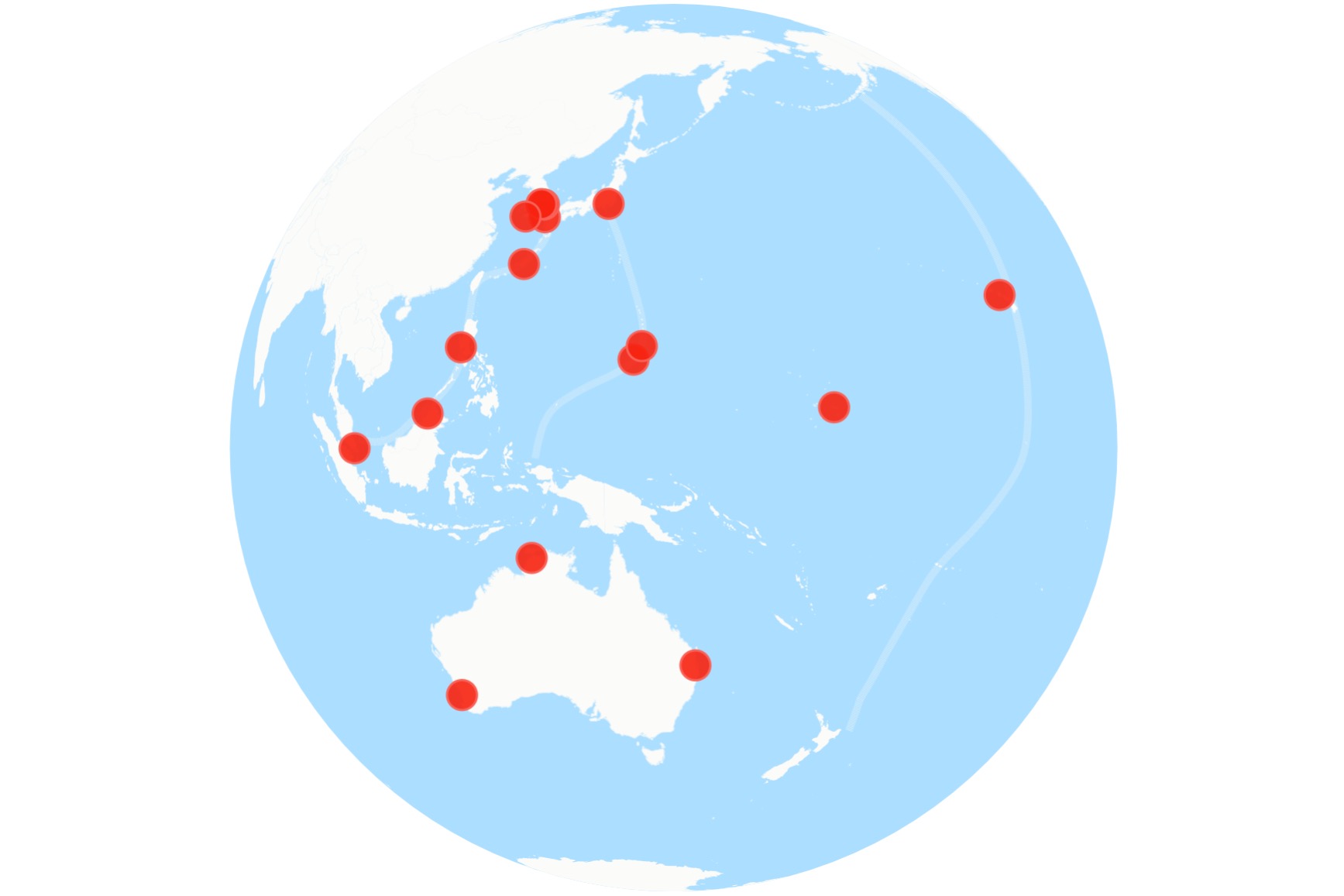 Map Shows US Nuclear Submarine Presence in Pacific Island Chains