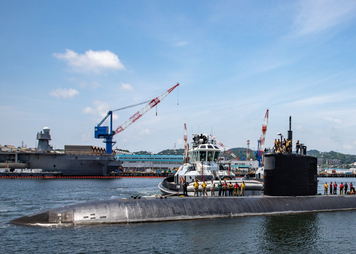 U.S. Attack Submarine Visits Japan