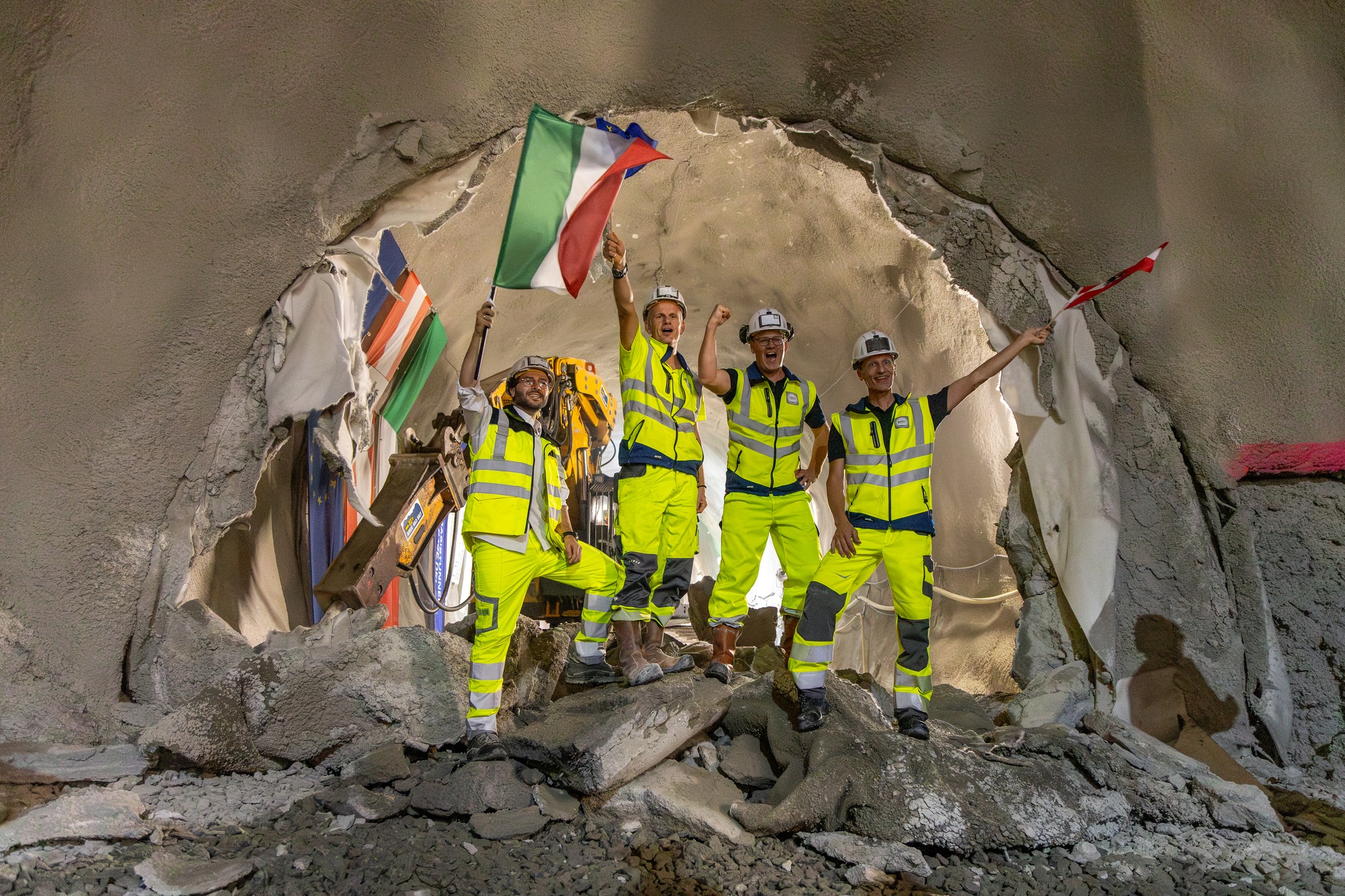 Worlds Longest Railway Connection Makes Construction Breakthrough